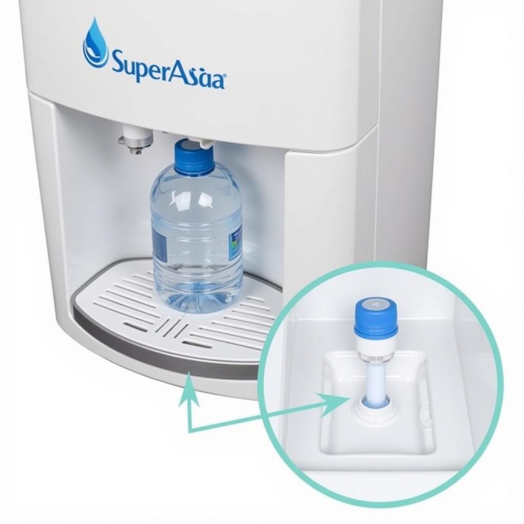 Super Asia Bottom Loading Water Cooler