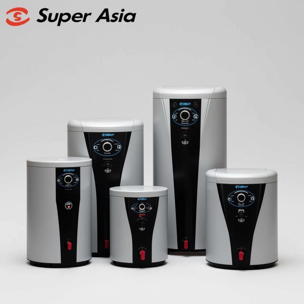 Different Super Asia electric geyser models