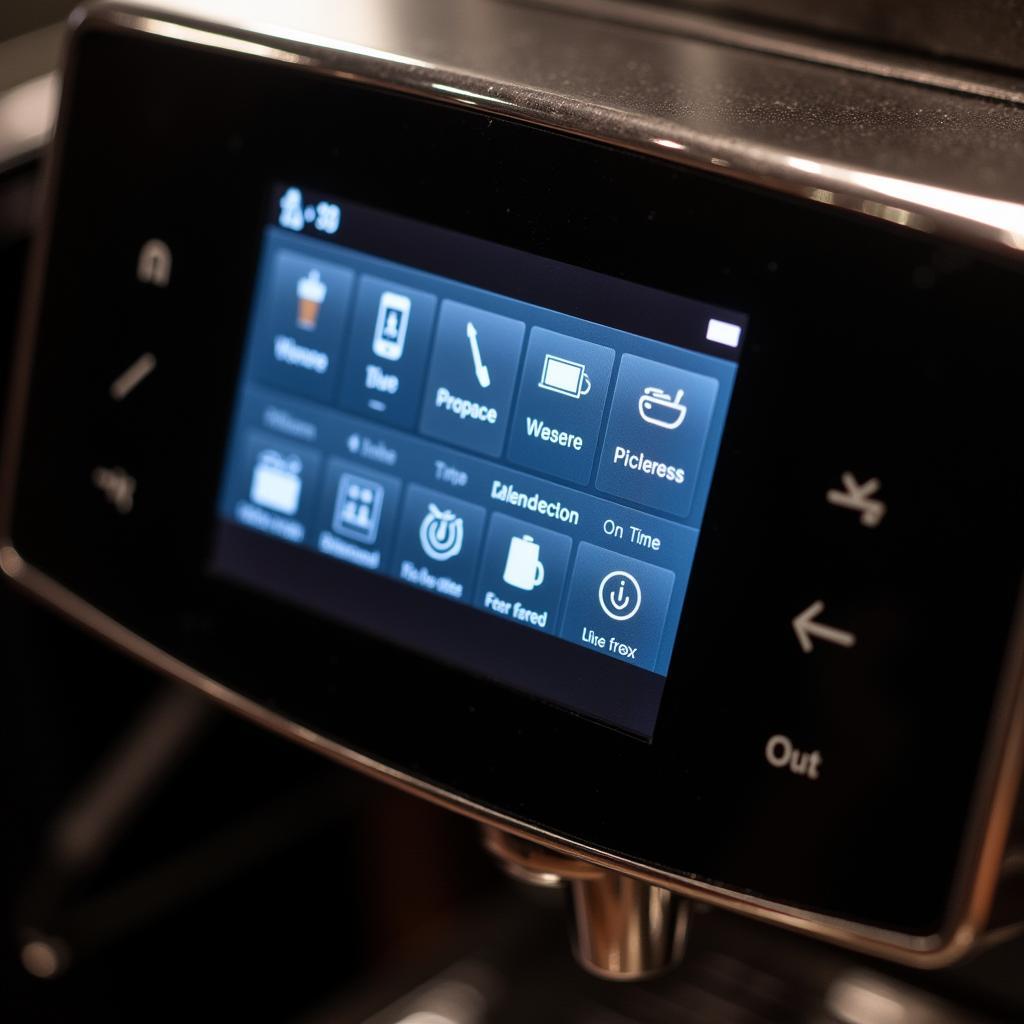 Super-Automatic Espresso Machine with Display