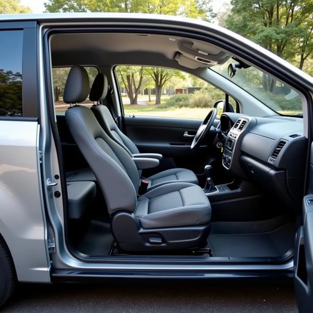 Comfortable and Spacious Interior of the Suzuki Wagon R