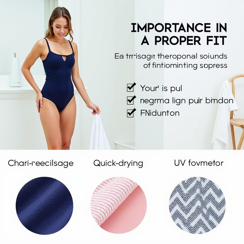 Importance of Fabric and Fit for Swimming Costumes