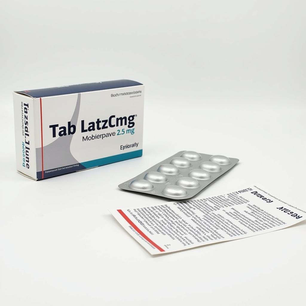 Tab Lezra 2.5 mg packaging and information leaflet