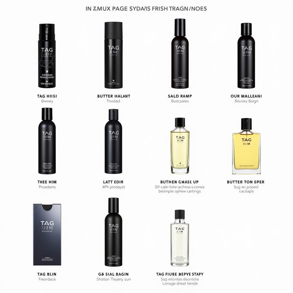 Tag Him Body Spray Scent Guide