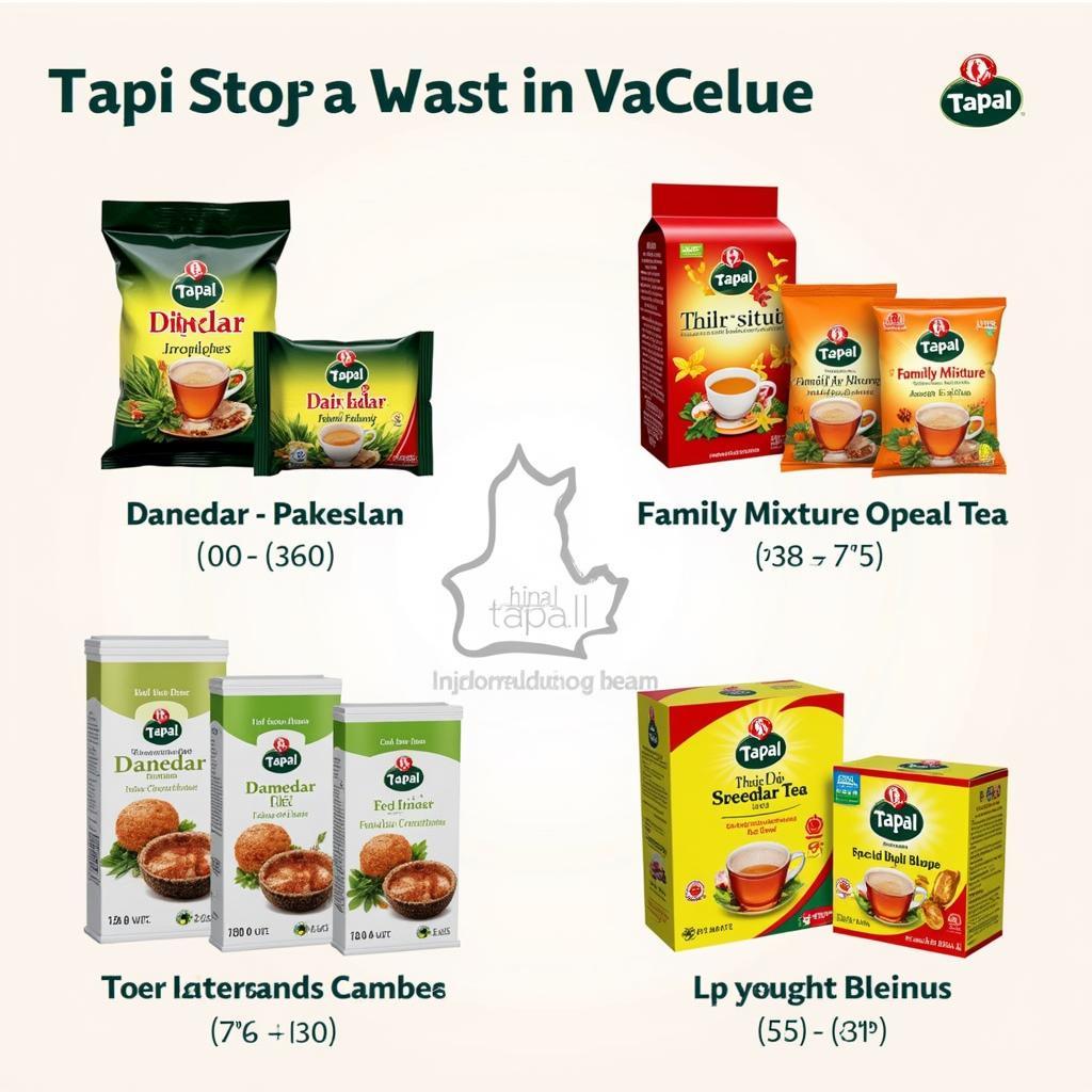 Tapal Tea Bag Variety in Pakistan