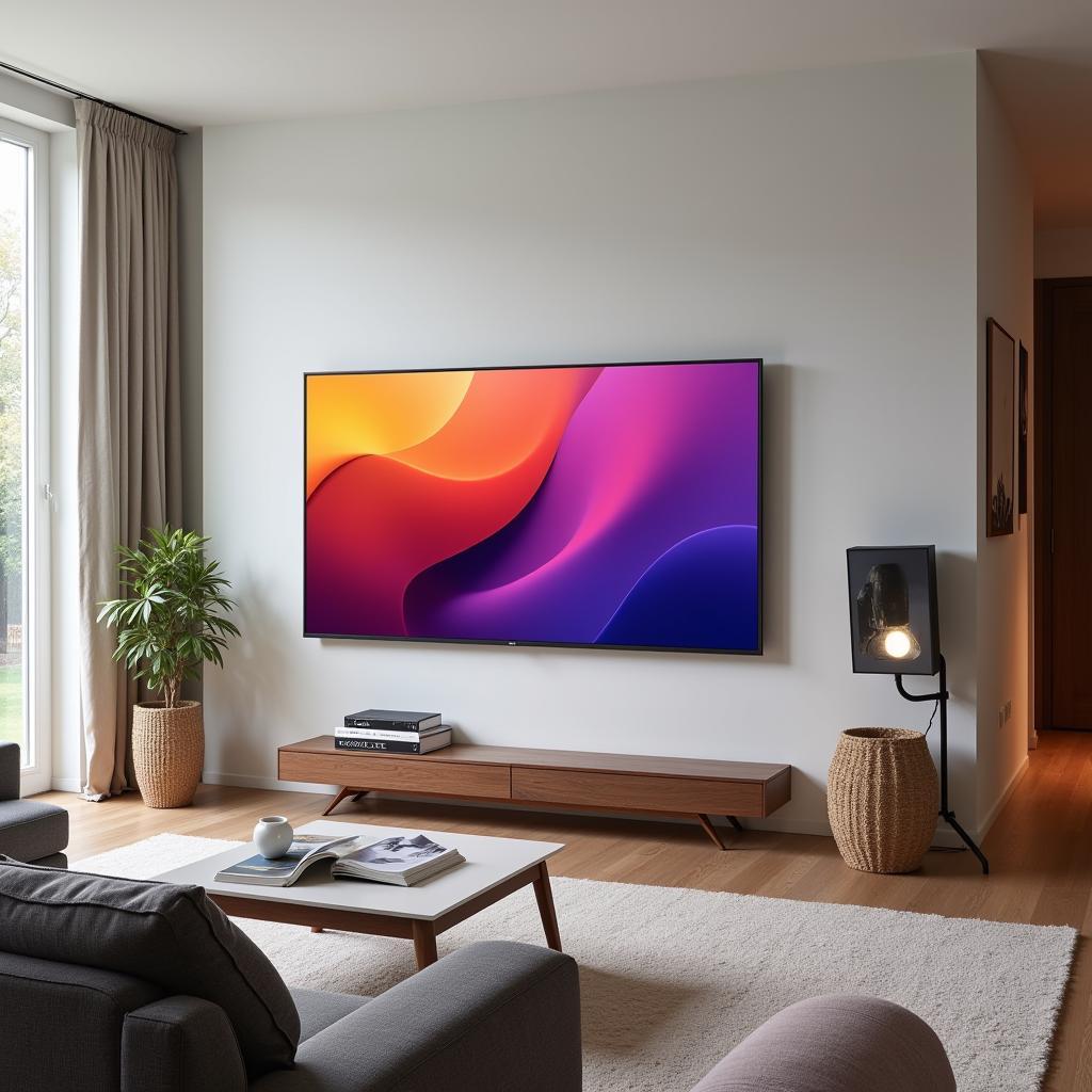 Setting Up Your TCL 40 Inch Smart TV in a Living Room