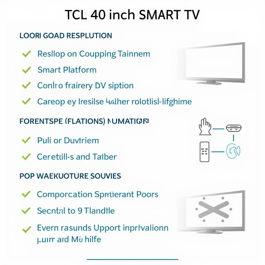 Key Features of a TCL 40 Inch Smart TV