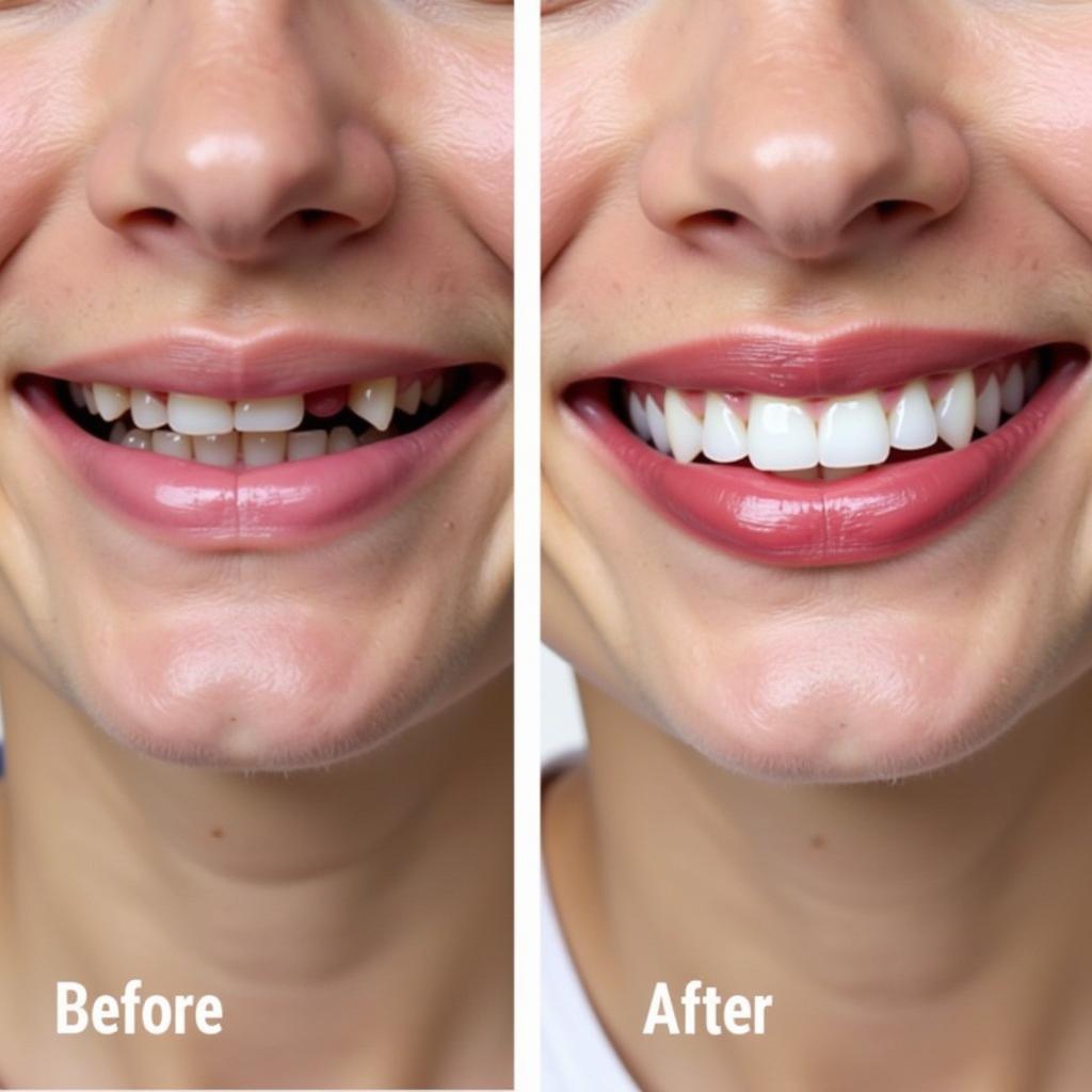 Before & After Teeth Aligners Treatment