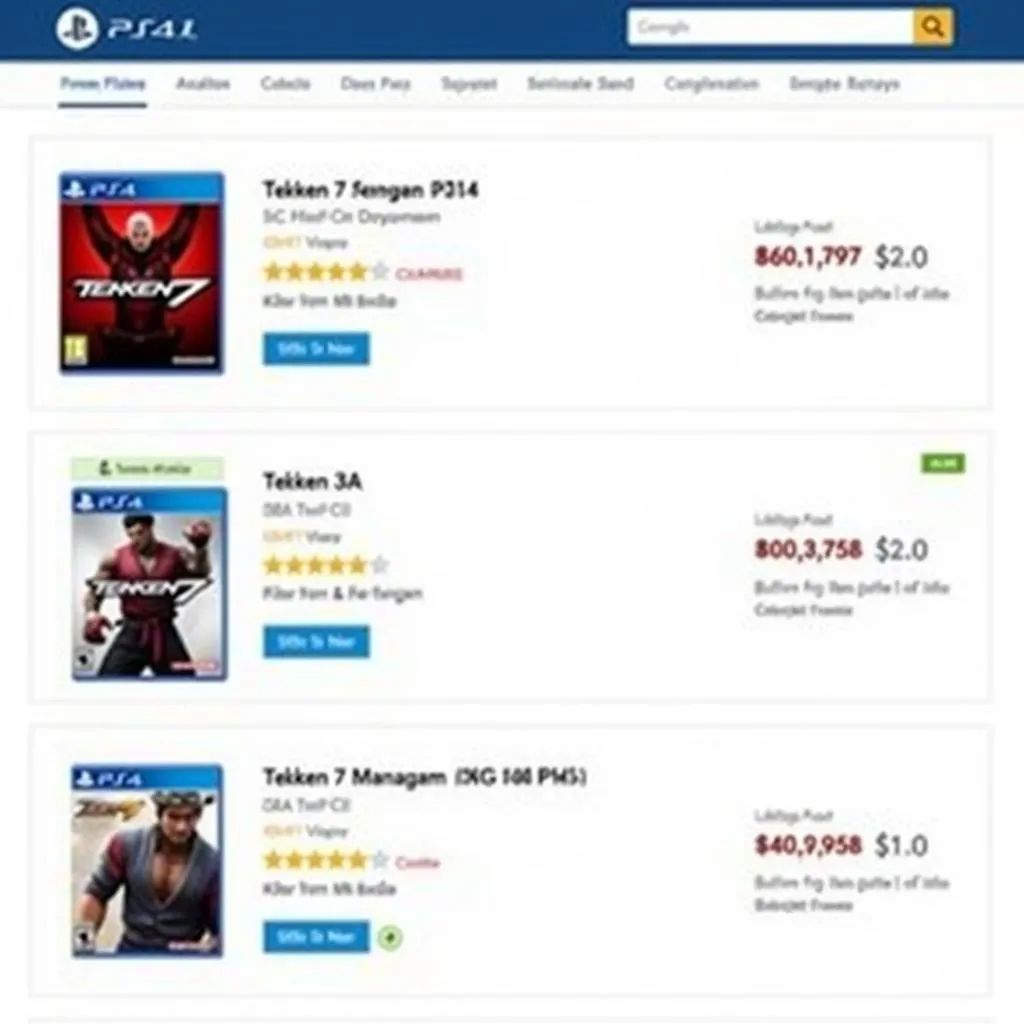 Tekken 7 PS4 price comparison in Pakistan