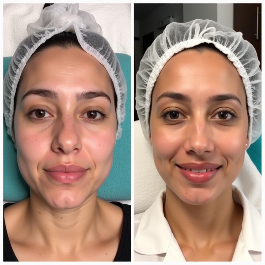 Thalgo Facial Before and After Results in Pakistan