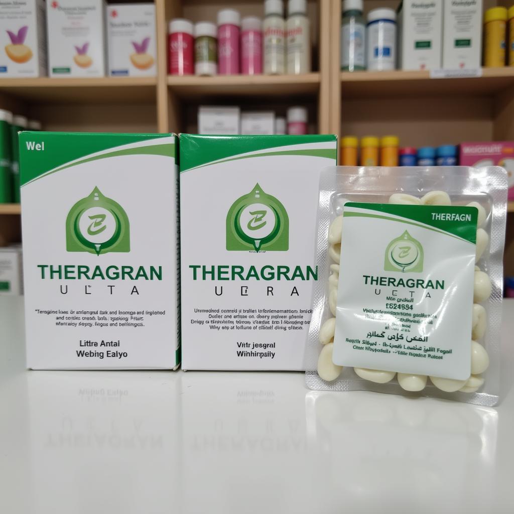 Theragran Ultra packaging in Pakistan