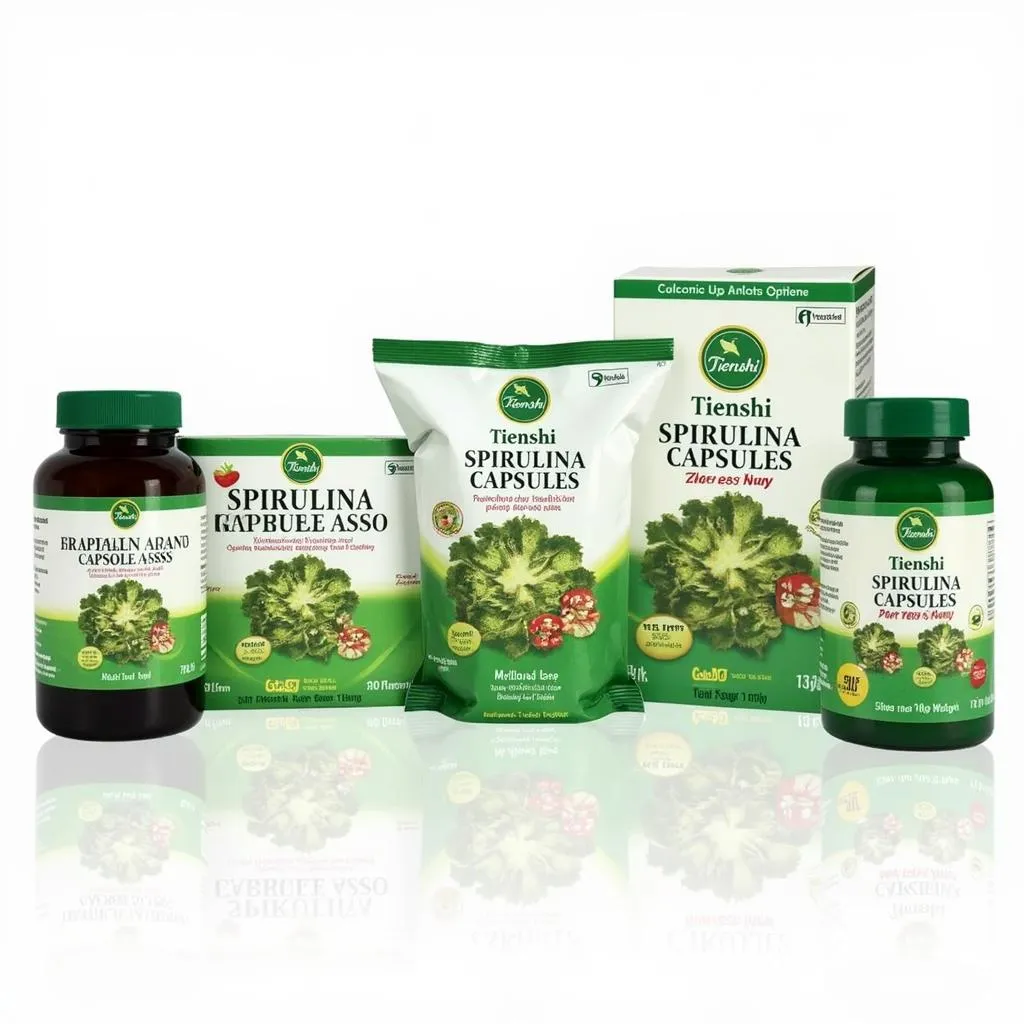 Tienshi Spirulina Capsules Price in Pakistan