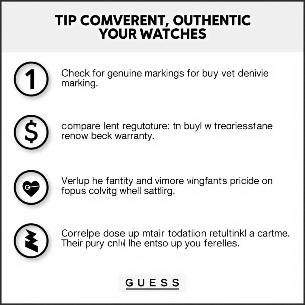 Tips for Buying Authentic Guess Watches in Pakistan