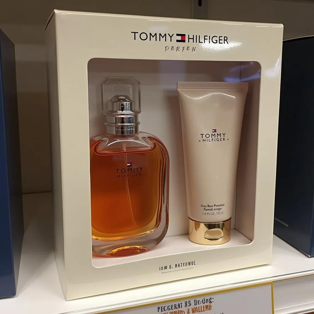 Tommy Hilfiger Perfume Gift Set on Display in Pakistan