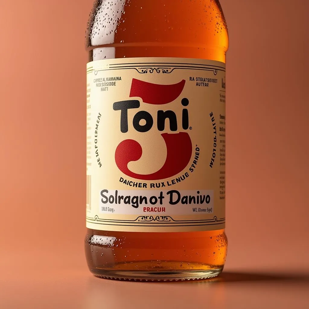 Toni 5 syrup bottle in Pakistan