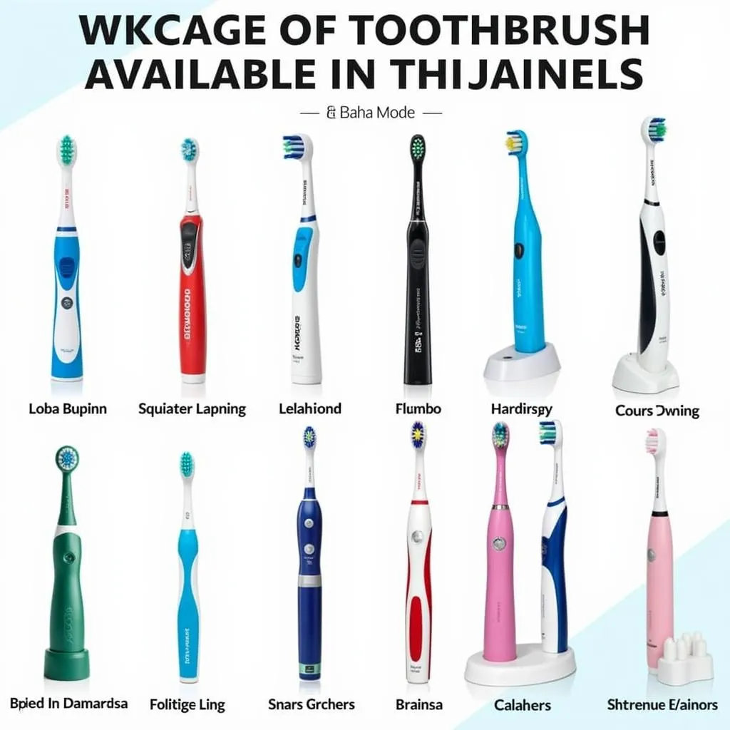 Toothbrush Variety in Pakistan