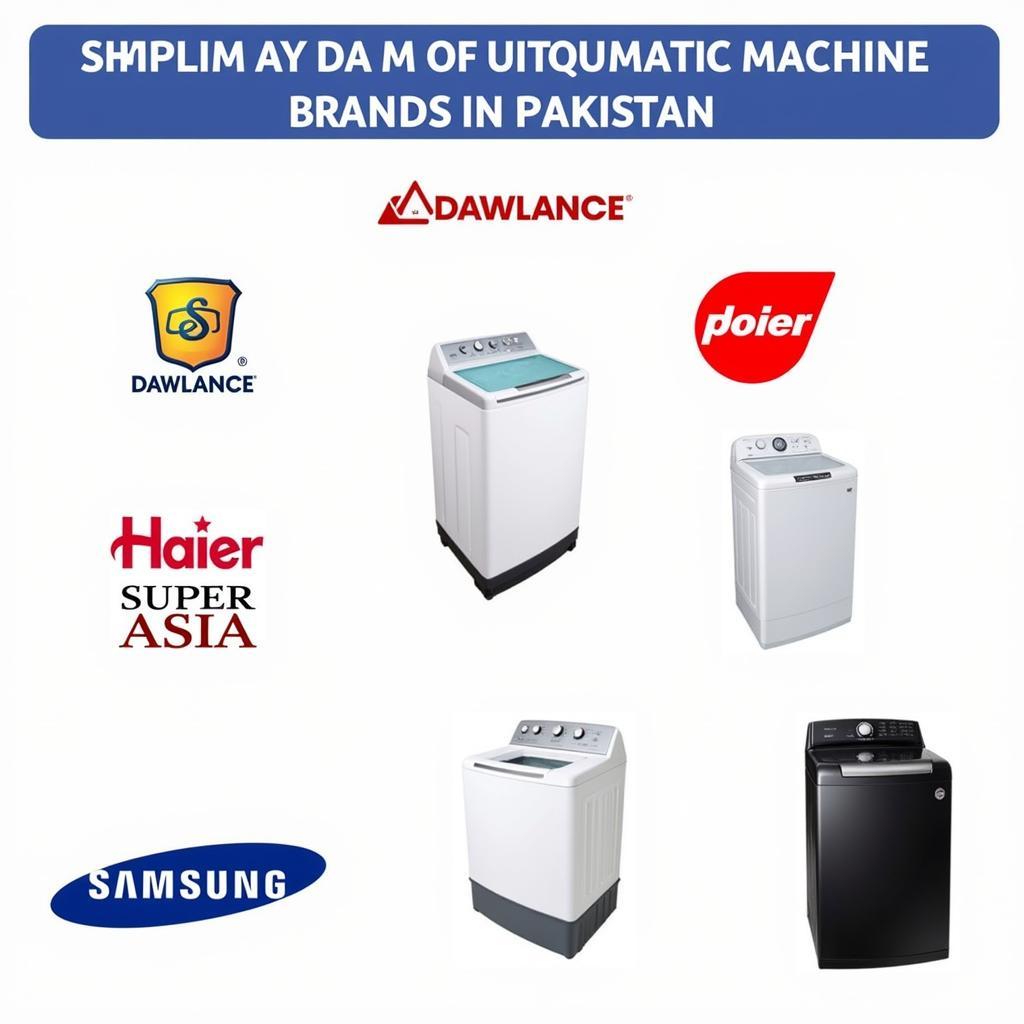 Top Automatic Washing Machine Brands in Pakistan