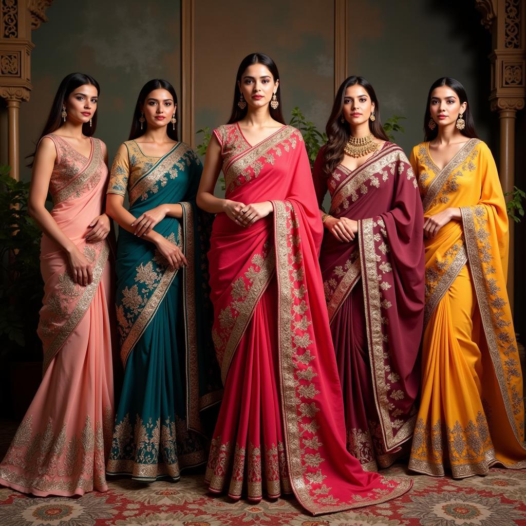 Top Pakistani Saree Brands