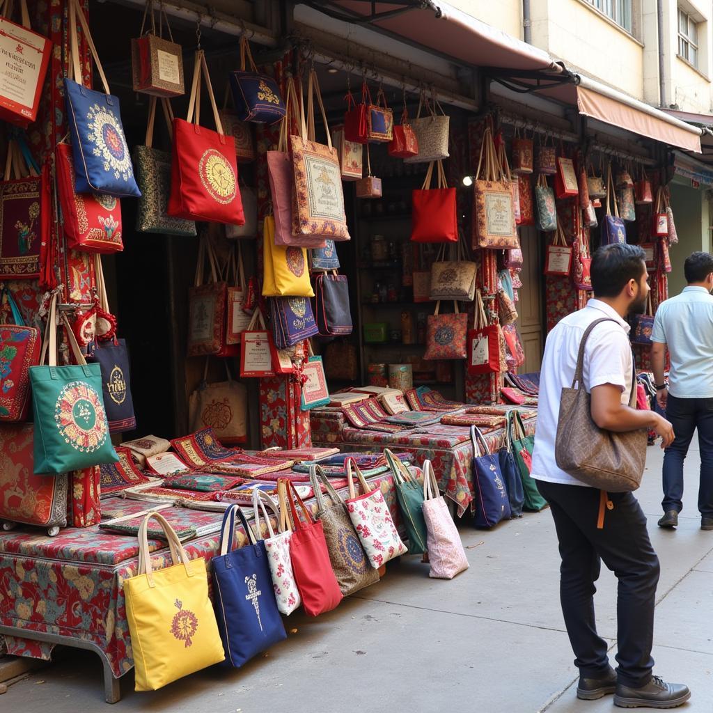 Shopping for tote bags in Islamabad