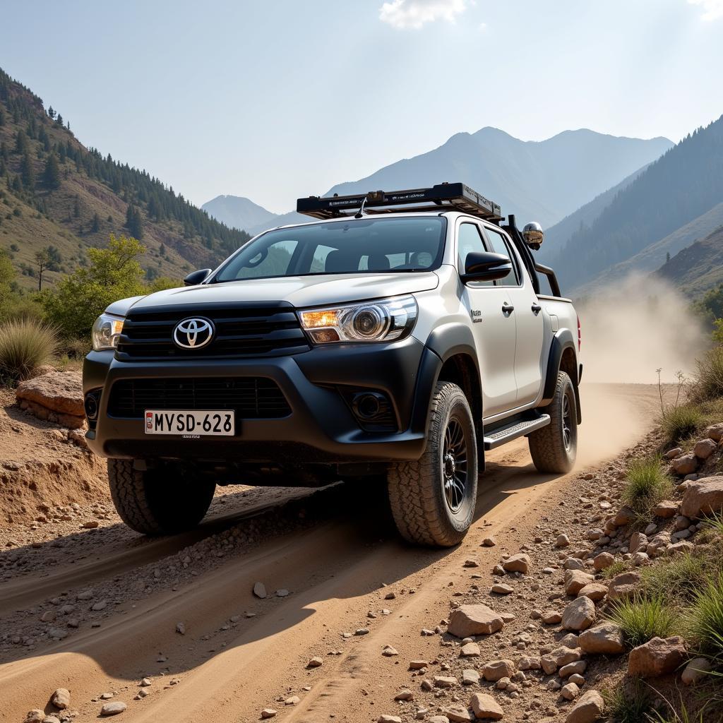 Toyota Hilux Off-Roading in Pakistan