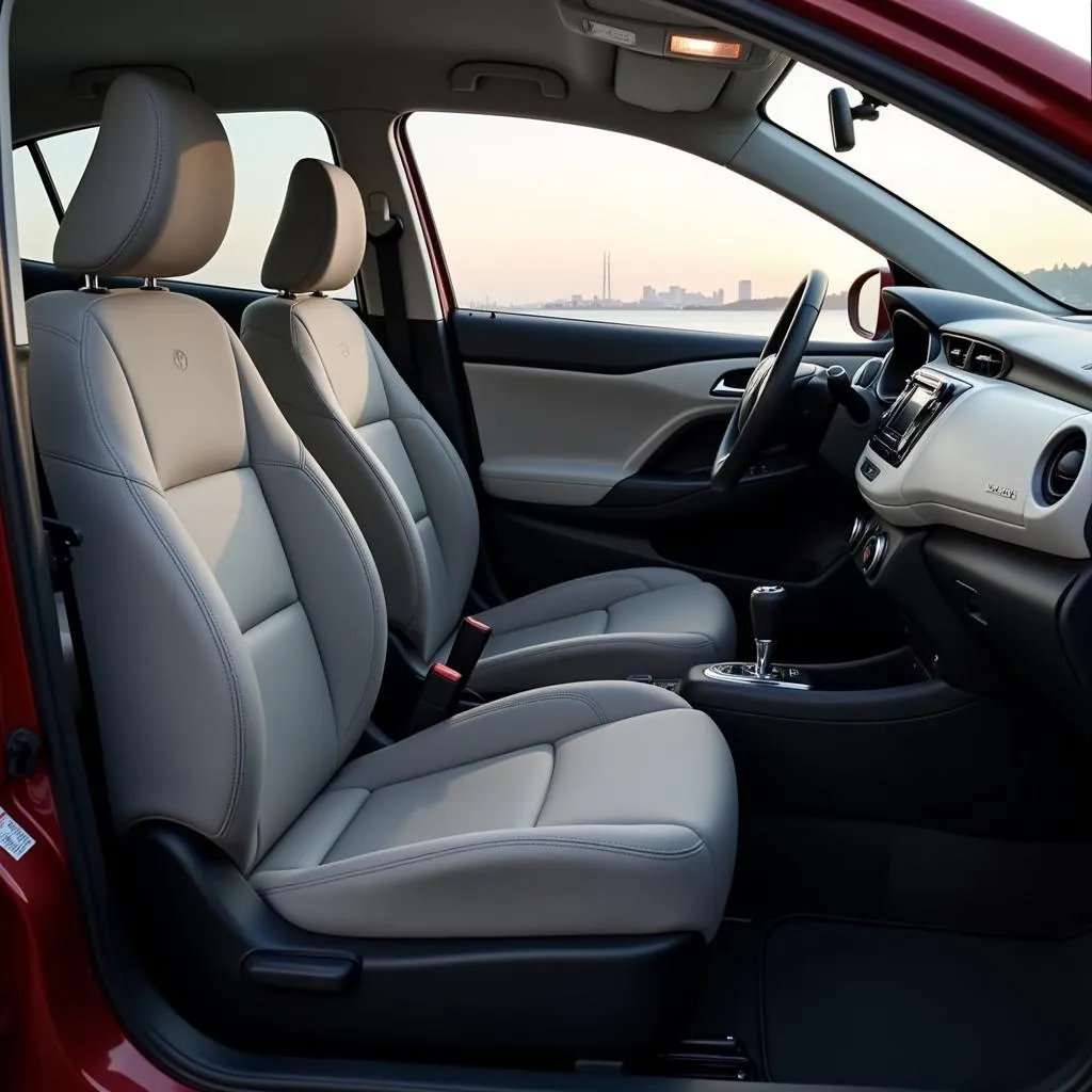 Toyota Yaris Interior Features