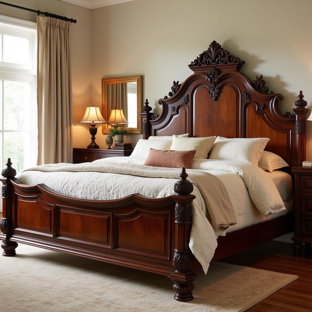 Traditional Wooden Bed Price in Pakistan