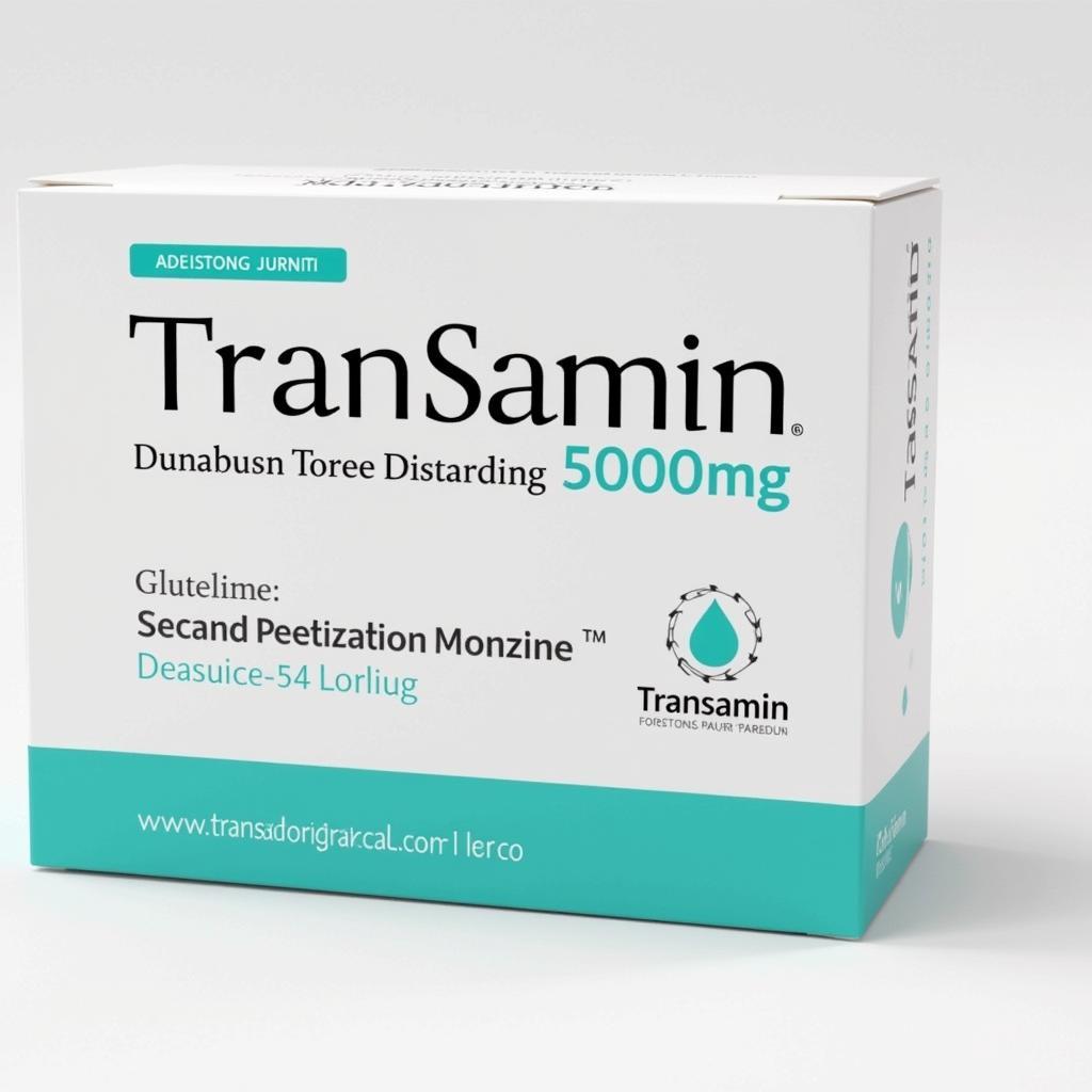 Transamin 500mg Packaging