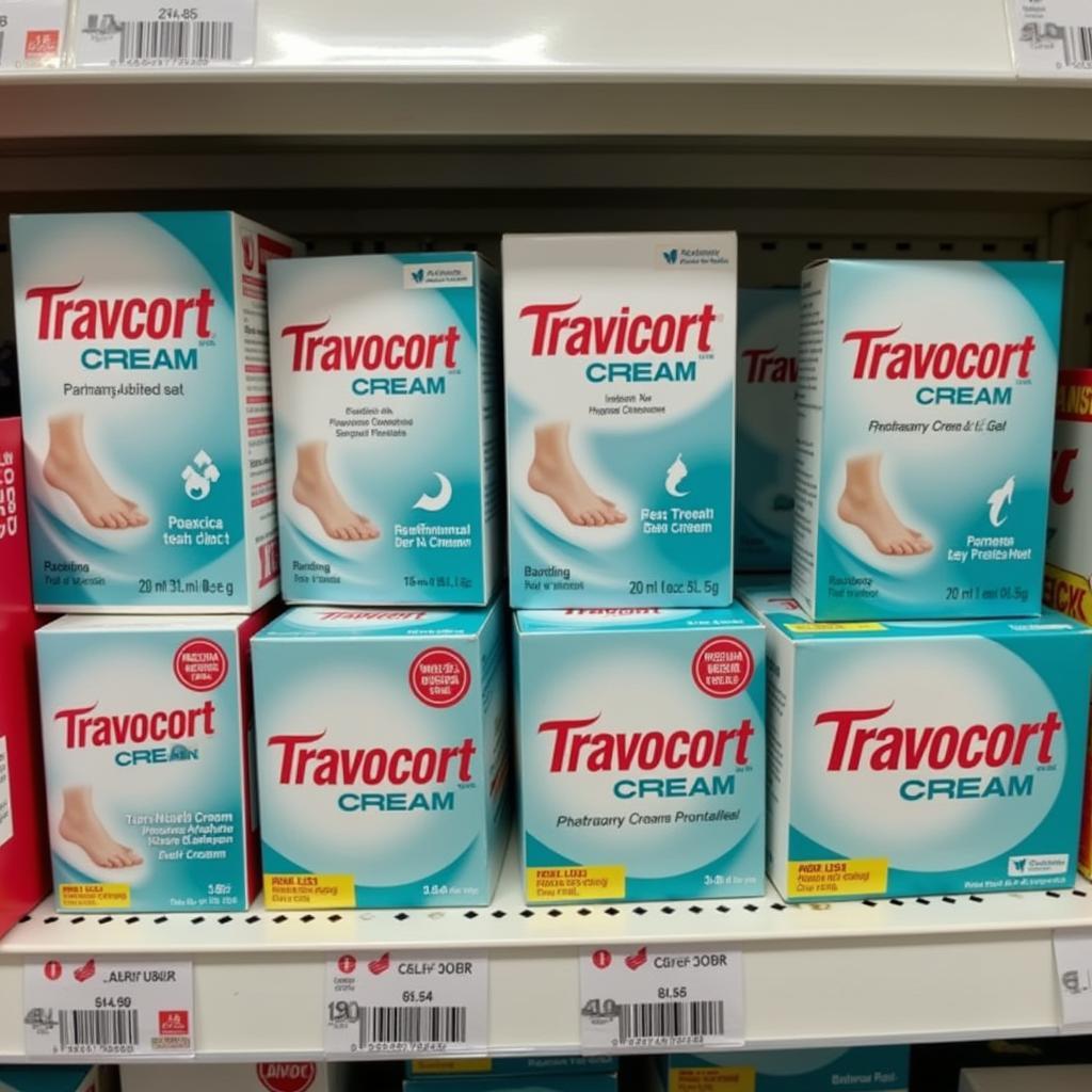 Travocort Cream in Pharmacy