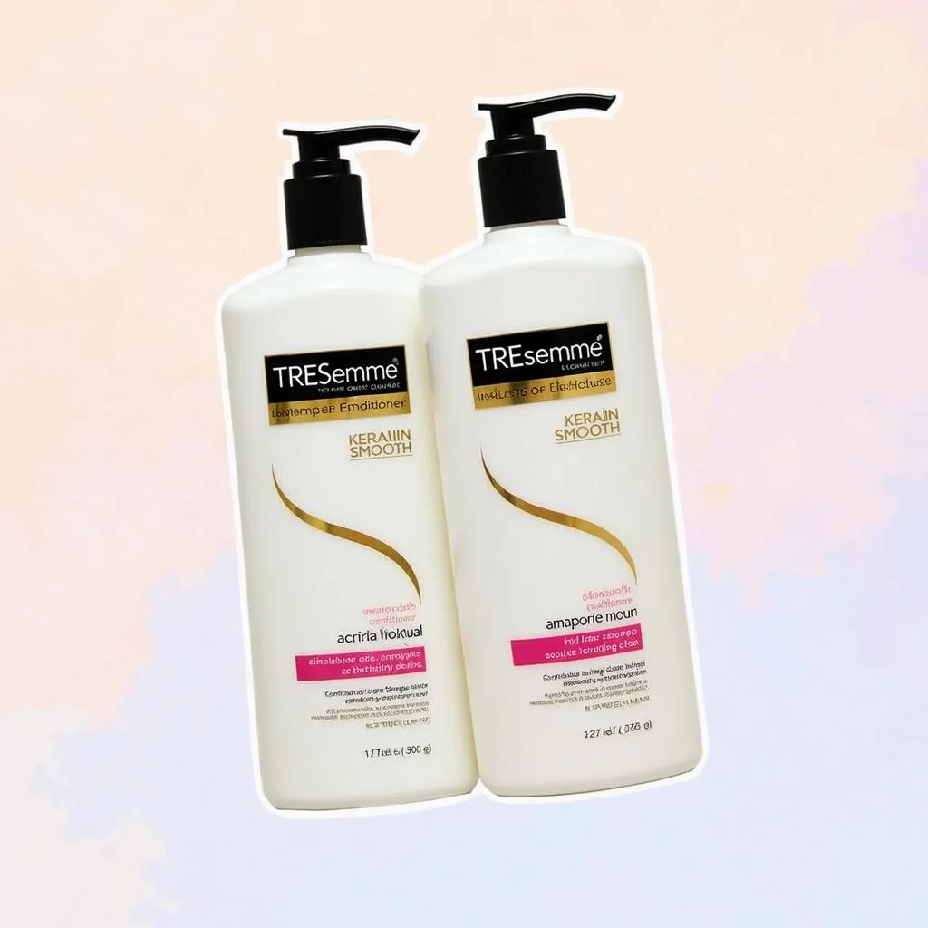 Tresemme Keratin Smooth Shampoo and Conditioner duo