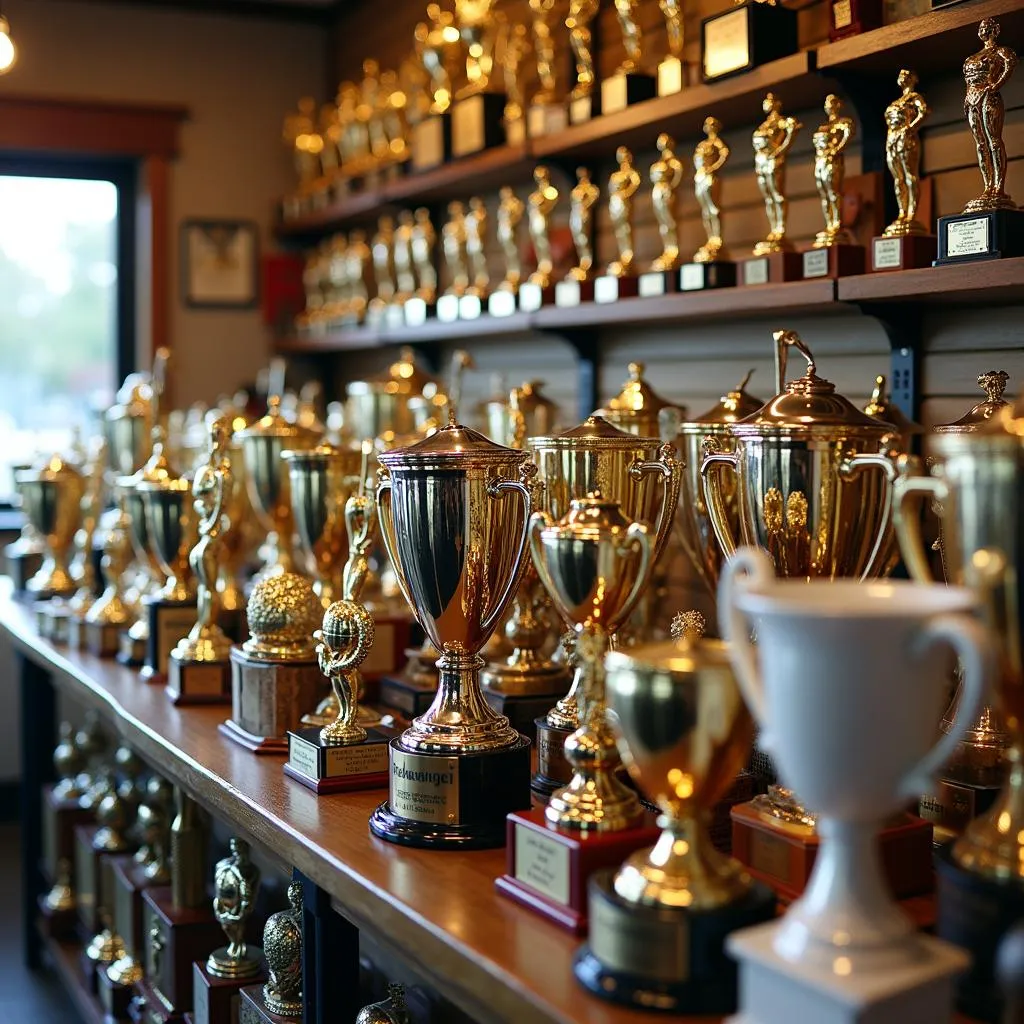 Trophy Shop Display