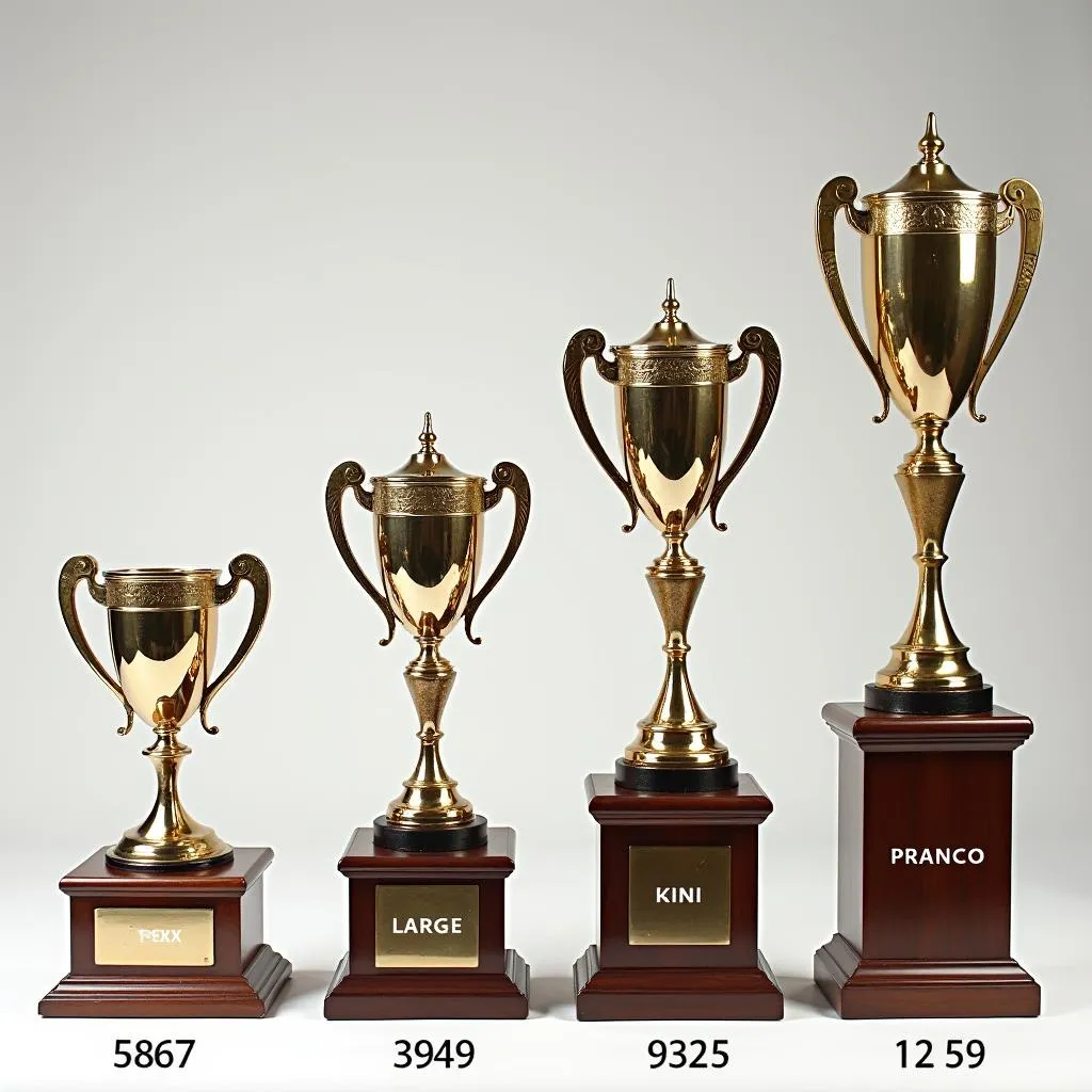 Trophy Size Comparison