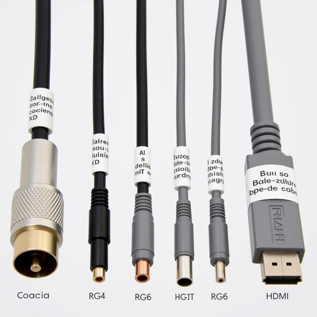 Different TV Cable Wire Types in Pakistan