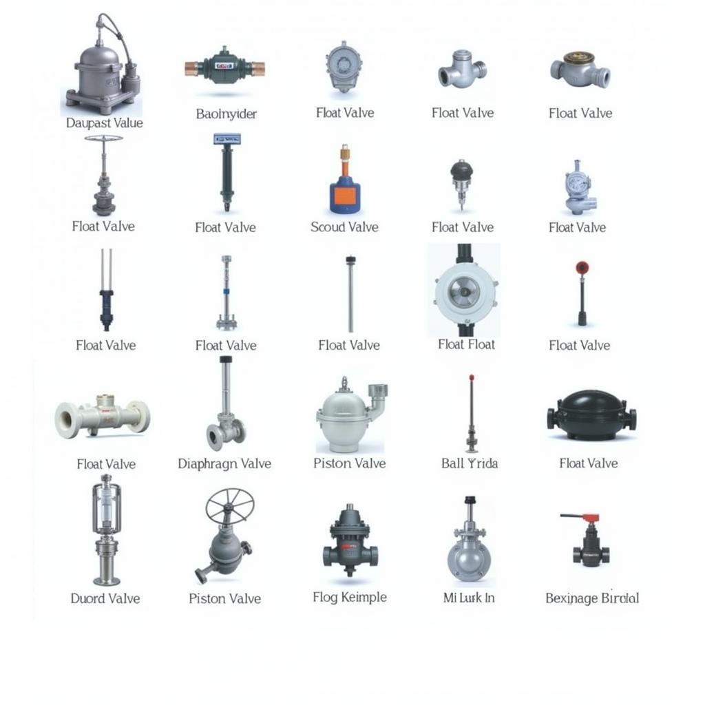 Different types of float valves