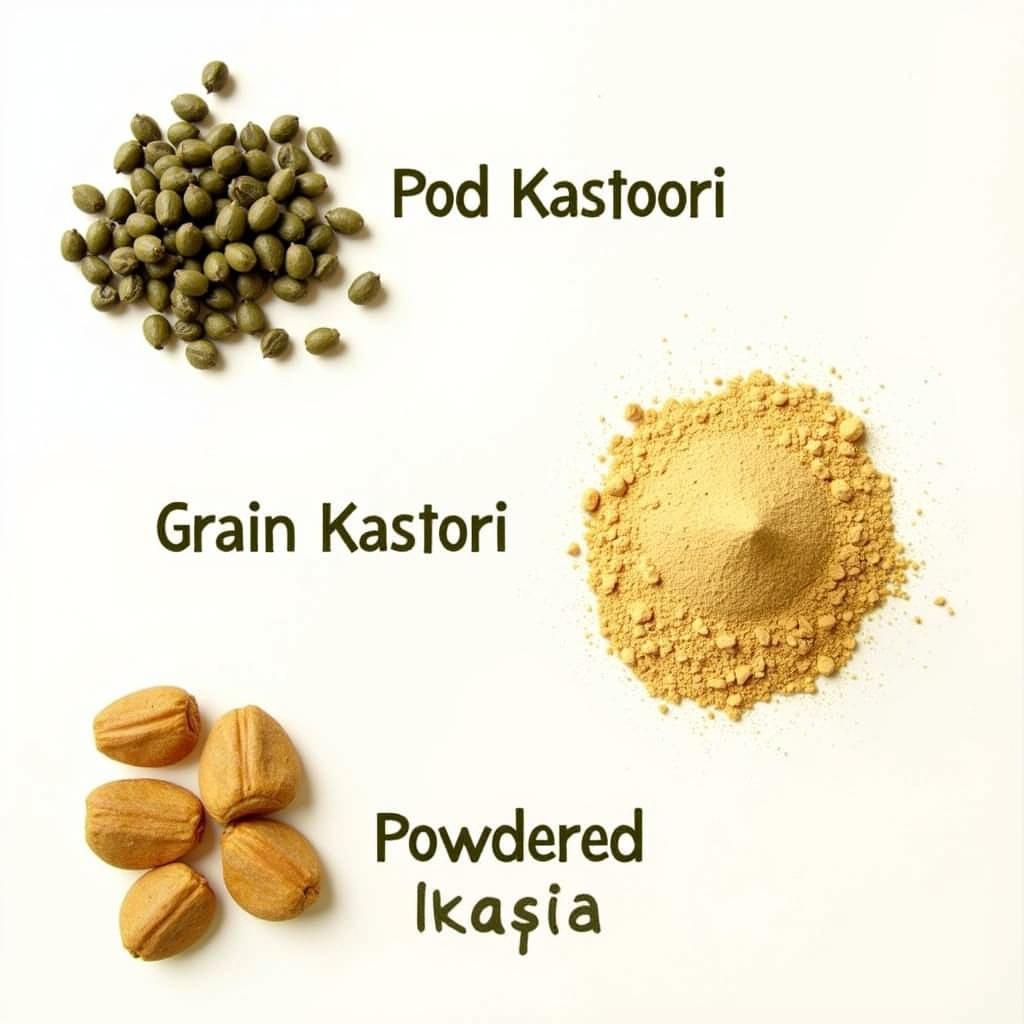 Different Forms of Kastoori