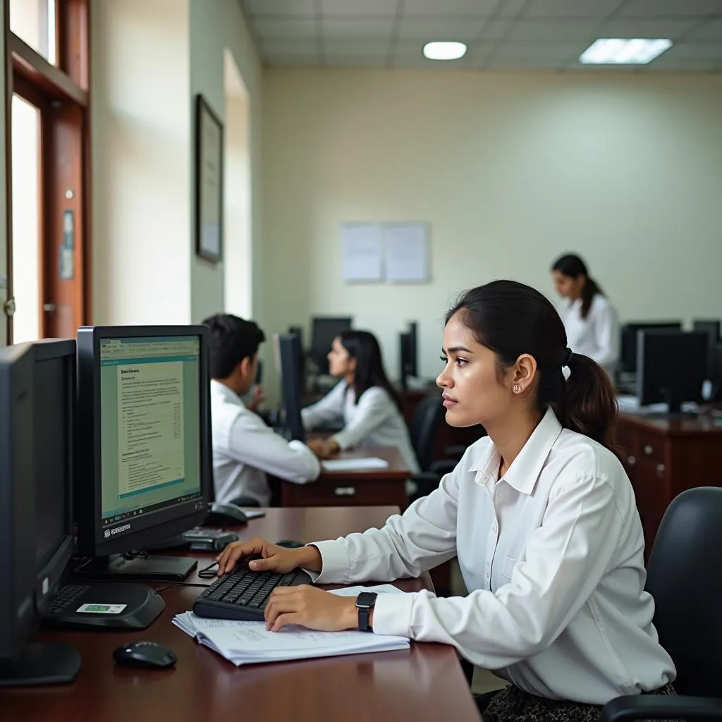 UDC Working in Government Office Pakistan