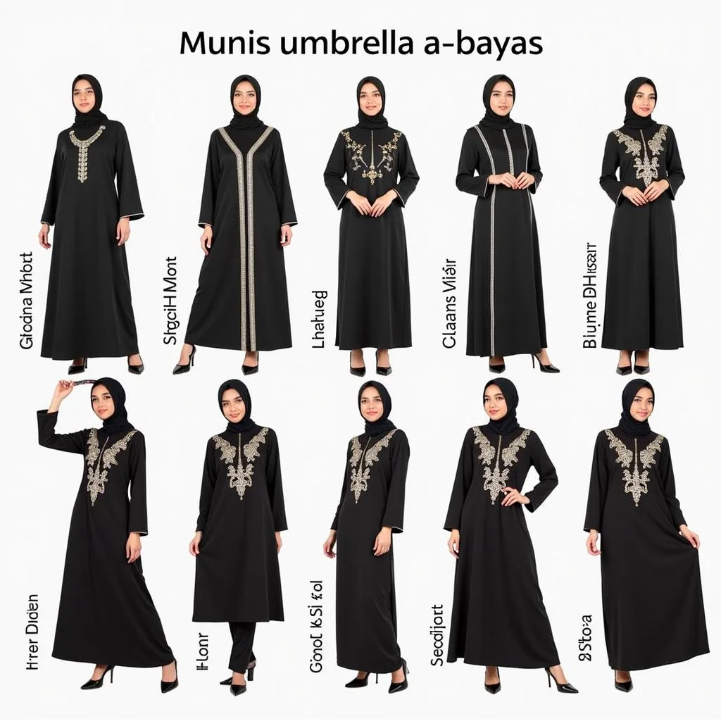 A guide to umbrella abaya pricing in Pakistan