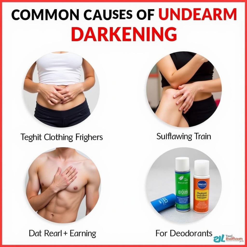 Causes of Underarm Darkening