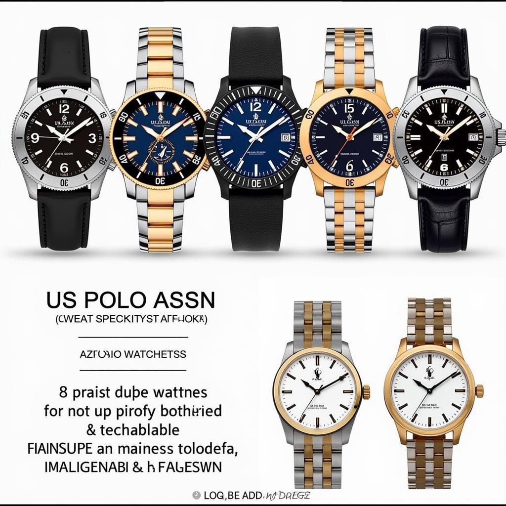 US Polo Assn Watches Price Range in Pakistan