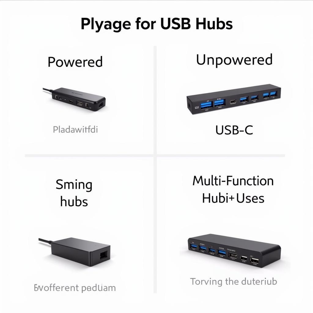 Different Types of USB Hubs