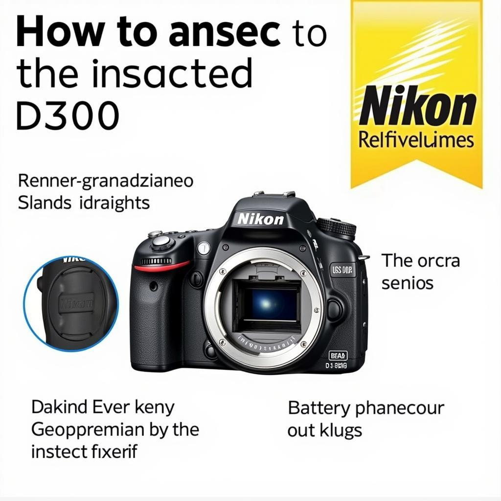 Inspecting a Used Nikon D3300