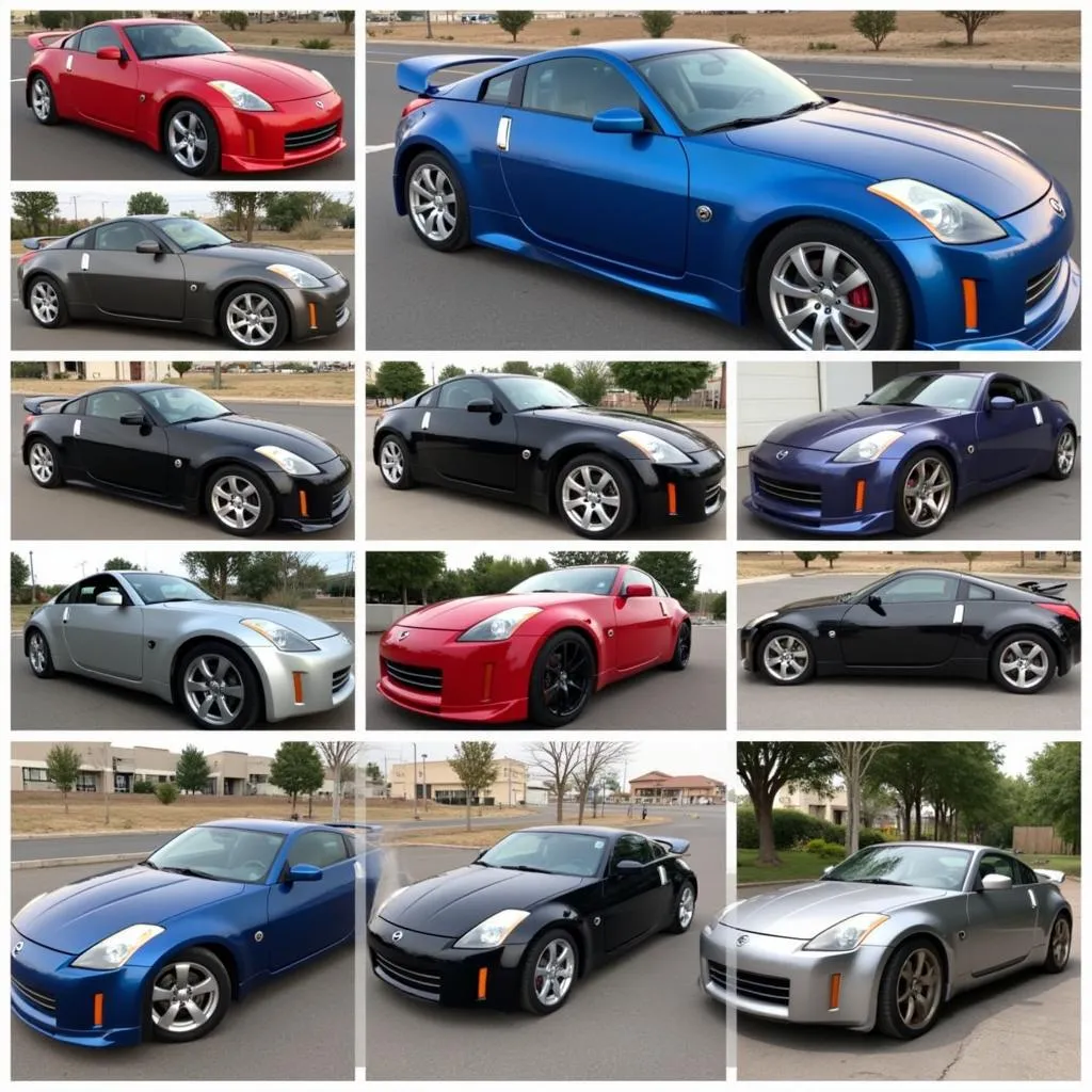 A variety of used Nissan 350z models are available for sale in Pakistan