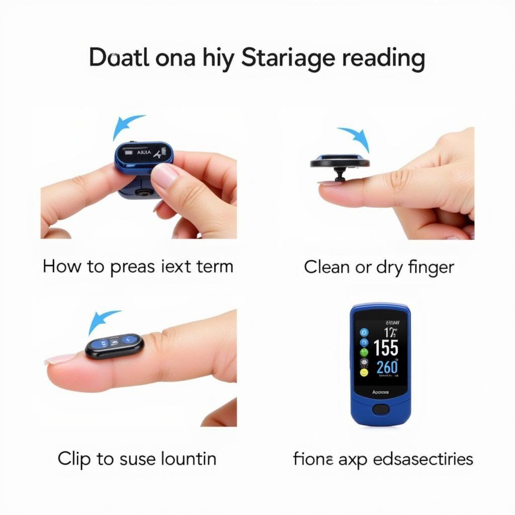 Using an Accumax Pulse Oximeter Correctly