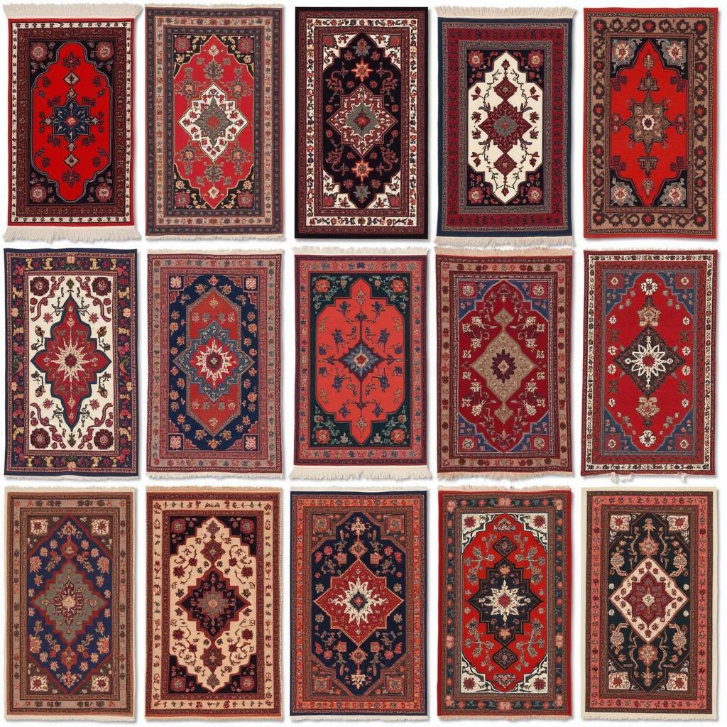 A Variety of Handmade Rugs from Pakistan