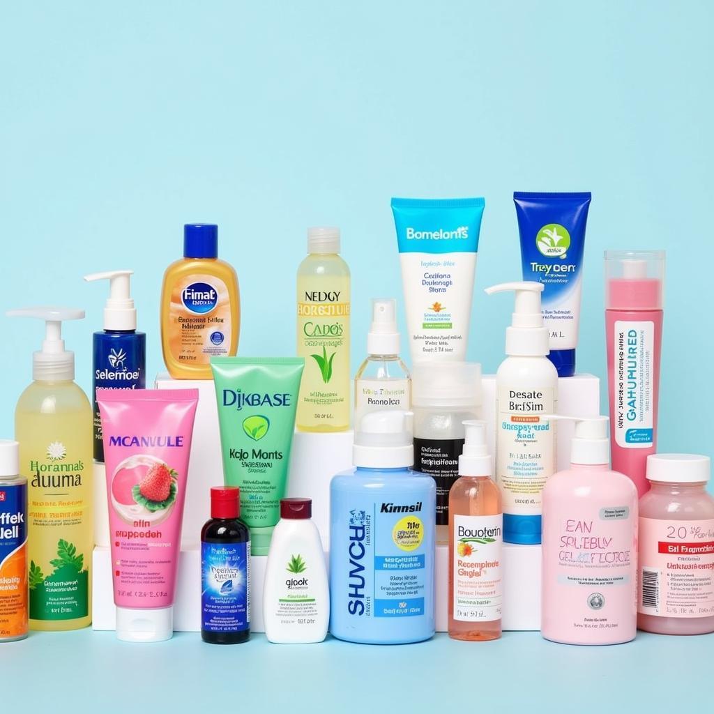 A collection of different gel moisturizer products available in Pakistan.