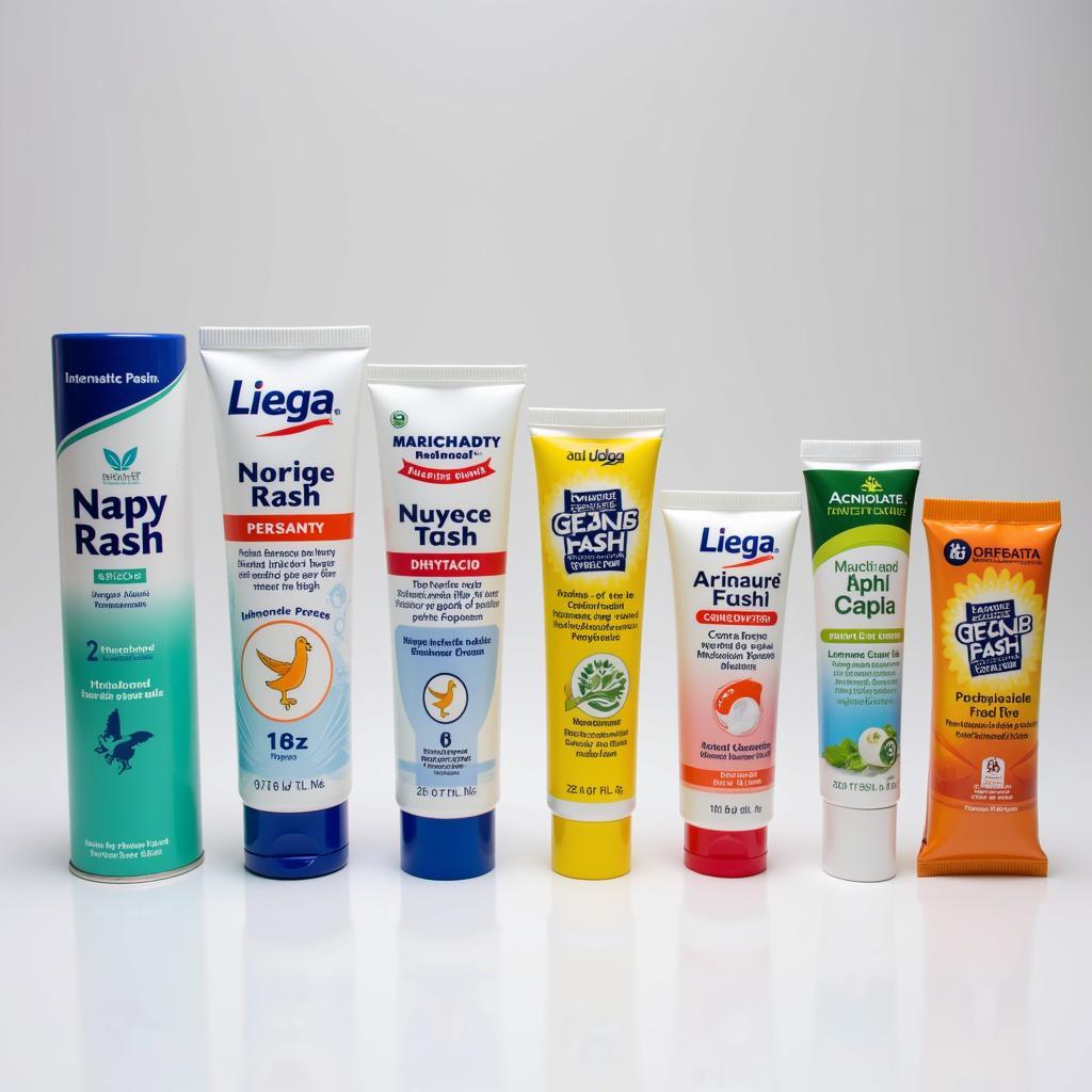 Variety of Nappy Rash Cream Tubes Available in Pakistan