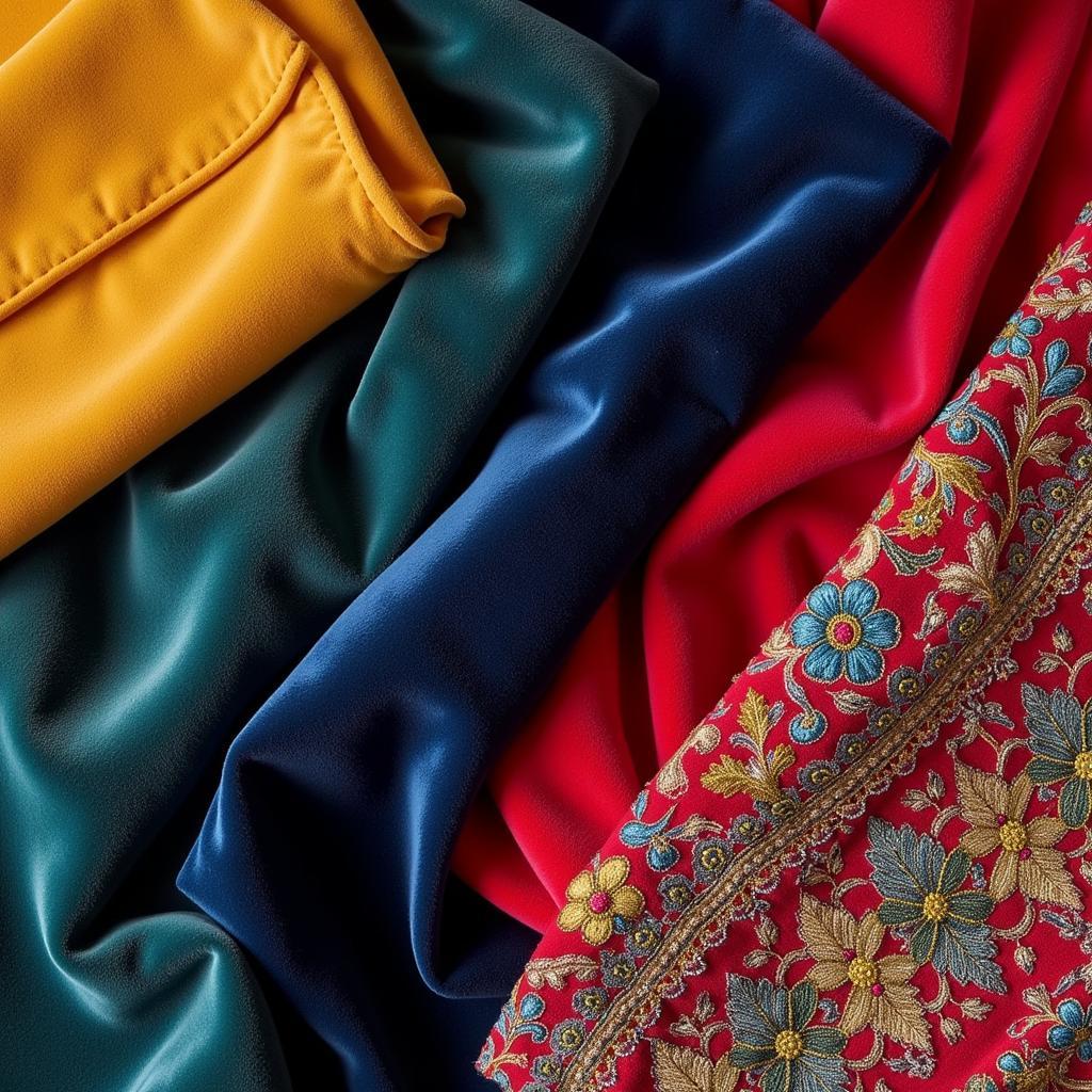 Different Types of Velvet Fabric in Pakistan