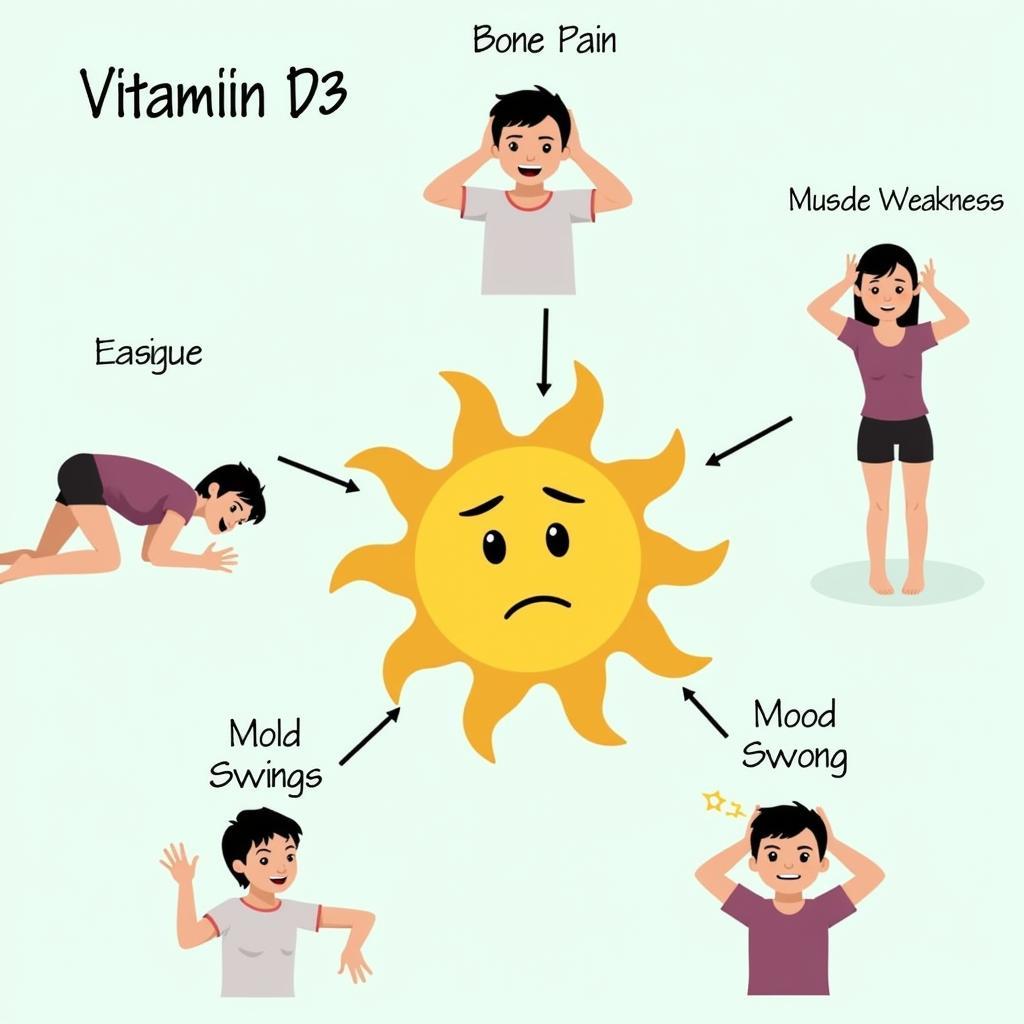 Vitamin D3 Deficiency Symptoms