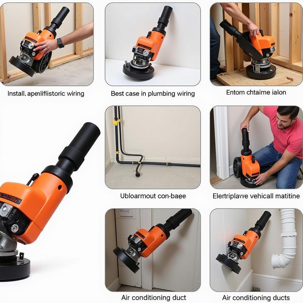 Common Applications of a Wall Chaser Machine in Construction