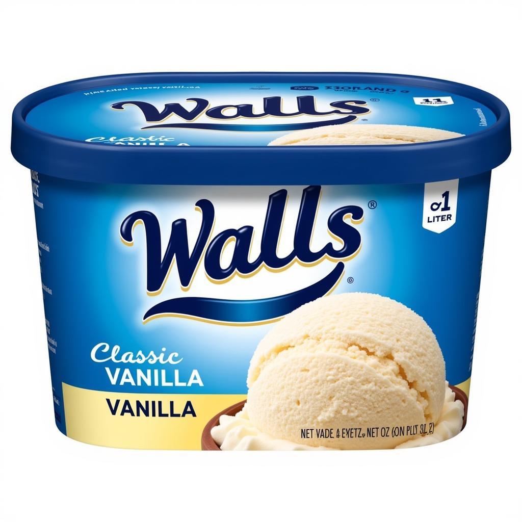 Walls Classic Ice Cream Tub