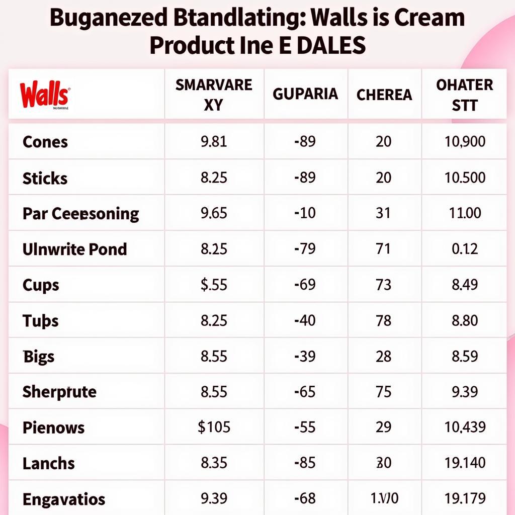 Walls Ice Cream Pakistan Price Comparison