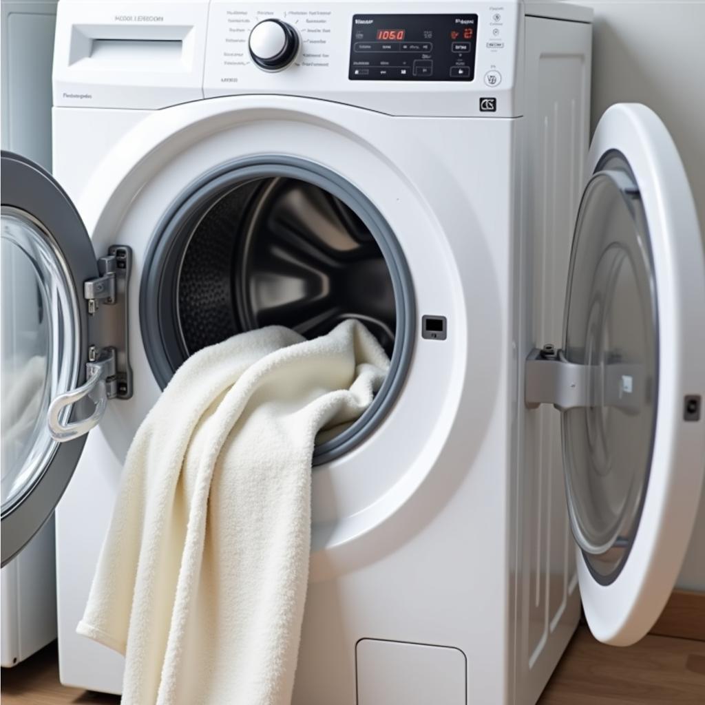 Washing clothes and linen at high temperature